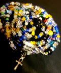 Waist Beads Jewelry - Hand Beaded Multi-colored