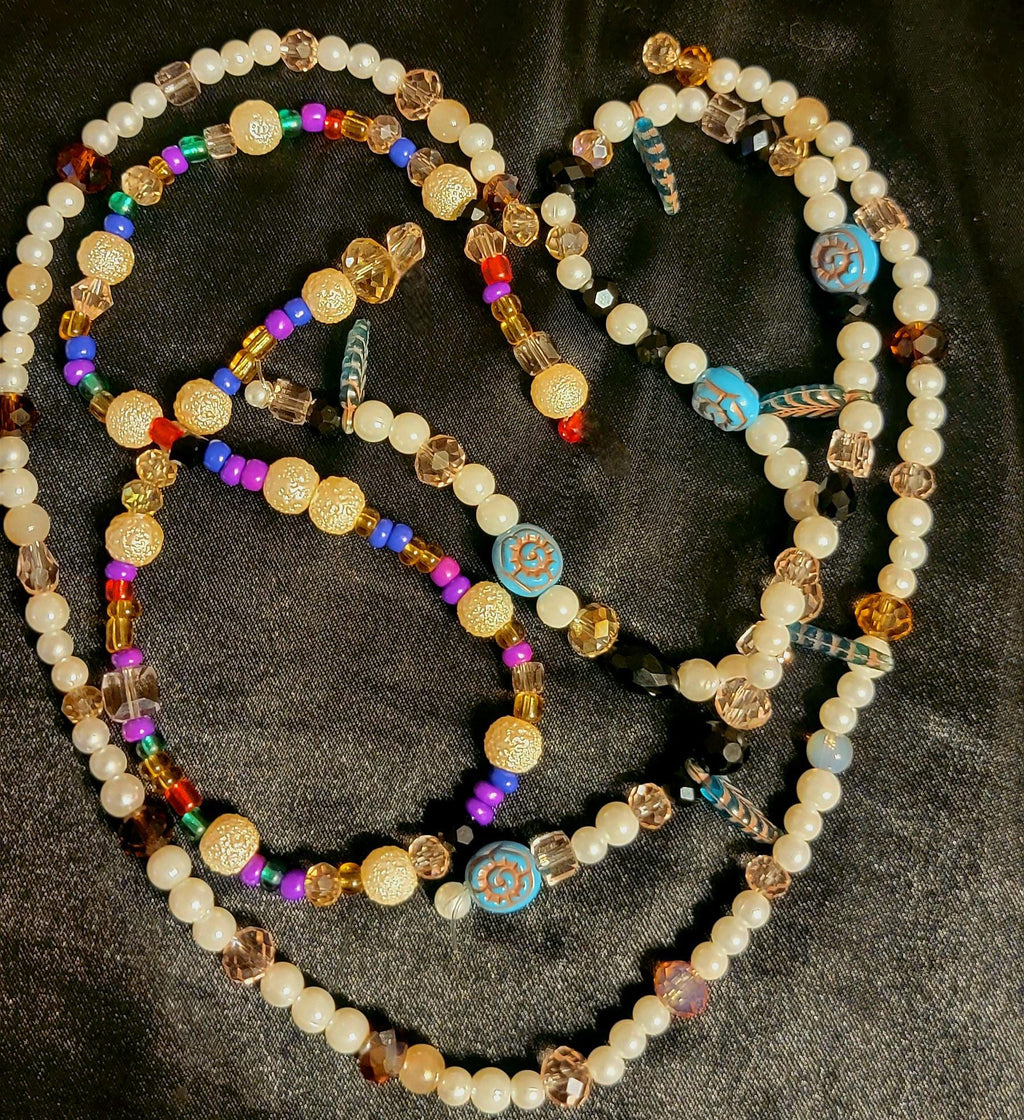 Waist Beads - Pearl Trio *Bundle Beads*