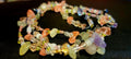 Waist Beads – Black Agate, Cherry Quartz, Prehnite Handbeaded