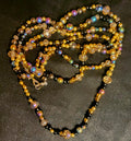Waist Beads – Black Gold Crystal Galaxy