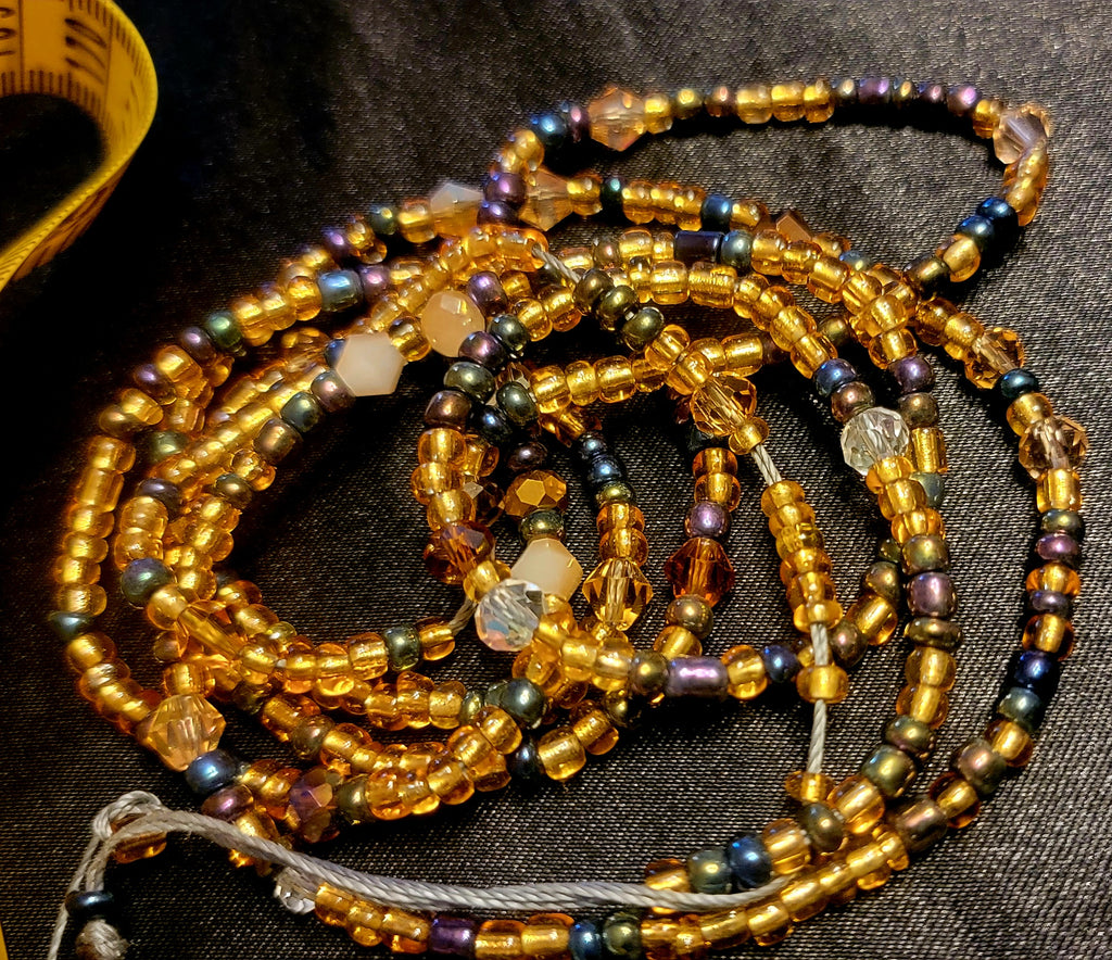 Waist Beads - Gold Universe