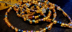 Waist Beads - Gold Universe