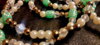Waist Beads - Red & Green Duo