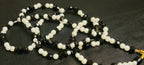 Waist Beads - Black Crystal & Pearl