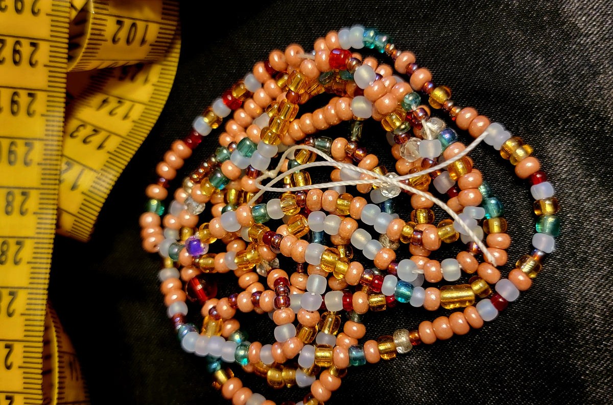 Mixed Beads Tie On