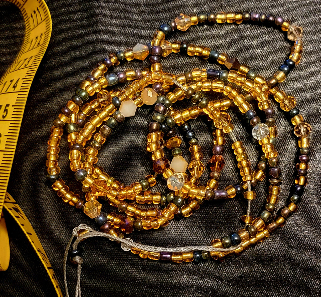 Waist Beads - Gold Universe