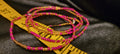 Waist Beads - Hot Pink & Gold