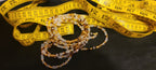 Waist Beads- Gold & Brown Crystals