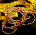 Waist Beads- Gold, Frost White, & Brown Crystal